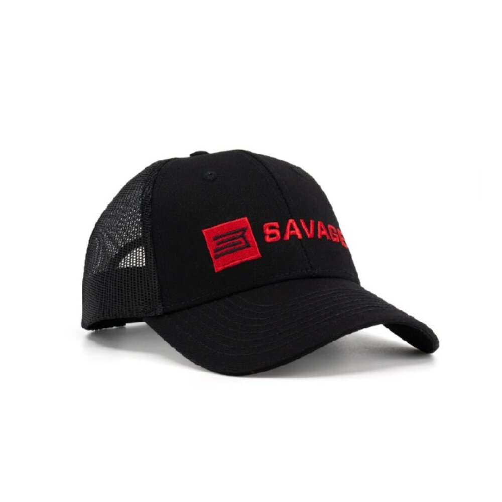 NWT - Savage Black Trucker Hat